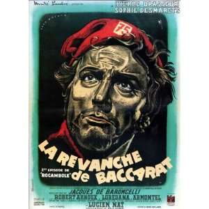  La revanche de Baccarat Poster Movie French (11 x 17 