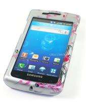 PINK FLOWER COVER CASE FOR SAMSUNG CAPTIVATE GALAXY S  