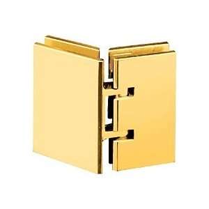   135 Series Gold Plated 135° Glass to Glass Hinge