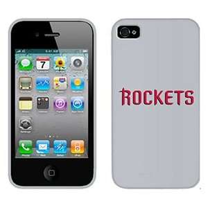  Houston Rockets Rockets on Verizon iPhone 4 Case by 