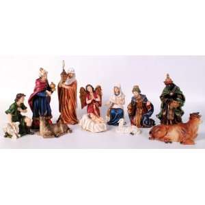  Nativity Set   11 Piece Set   6 Height: Home & Kitchen