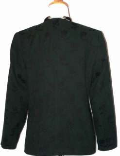 MOSER Designer BLACK GREEN Austria JACKET Coat 38 8 S  