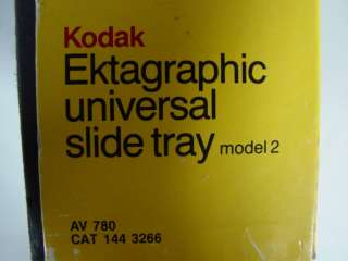 KODAK EKTAGRAPHIC UNIVERSAL SLIDE TRAY MODEL 2  