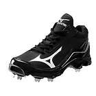 Mizuno 9 Spike™ Swagger Mid Baseball Cleats Black/Red  