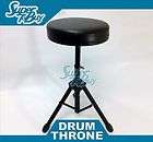   Padded Seat Stool Stand Drummers Percussion Hardware Drumming Chair