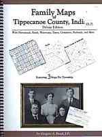 Indiana   Tippecanoe County Genealogy Land Deeds Map 1420307959  
