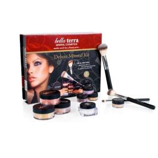 BELLA TERRA COSMETICS   DELUXE MINERAL ALL IN ONE KIT  