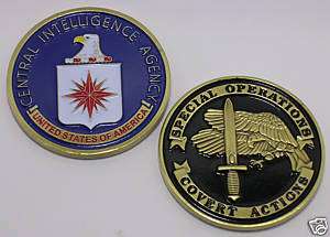 CENTRAL INTELLIGENCE AGENCY SPECIAL OPERATIONS BRASS  
