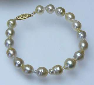   sea pearl bracelet gorgeous baroque south sea pearls measure pearls
