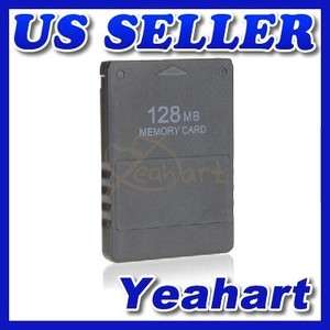 128MB Memory Card For Playstation 2 PS 2 PS2  