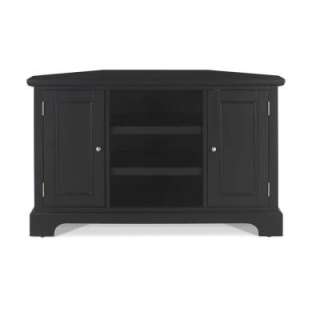 Home Styles Bedford Black Corner TV Stand 5531 07 at The Home Depot 