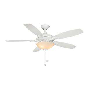 Hampton Bay Springview 52 in. White Ceiling Fan 14921 at The Home 