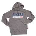 Philadelphia 76ers Belgian Fashion Thermal Hooded Sweatshirt   Grey