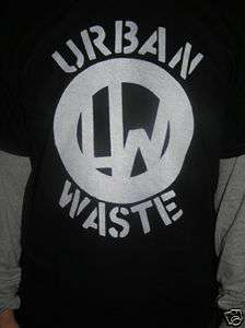 URBAN WASTE shirt,larm,negative approach,86 mentality  