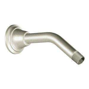MOEN Savvy Shower Arm and Flange Kit in Brushed Nickel S193BN at The 