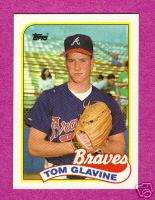1989 Topps Tom Glavine #157 Braves MINT  