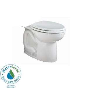 American StandardFloWise Dual Flush Right Height Elongated Toilet Bowl 