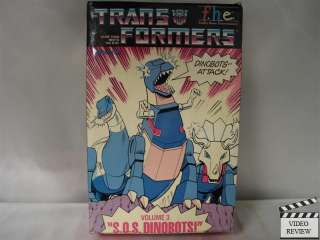 Transformers Vol. 3   S.O.S. Dinobots VHS  