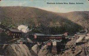 PR882 Bisbee Arizona AZ Shattuck Arizona Mine Railroad  