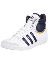 Adidas Top Ten Hi Sleek Leather Schuh Braun Blau
