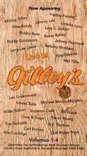 Live At Gilleys Out of Print   4 CD Box Set Recorded @ Gilleys 