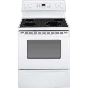   Self Cleaning Freestanding Electric Range in White 