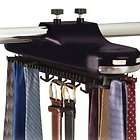Tie Belt Necktie rotates 64 pic Hanger hang Organizer Closet Mounted 