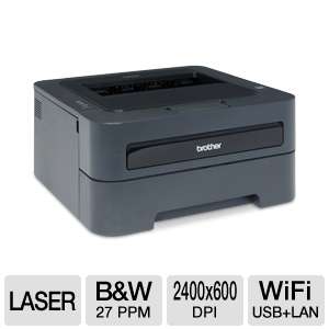 Brother HL 2270DW Wireless Mono Laser Printer  27ppm, Auto Duplex (2 