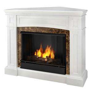 Real Flame Bentley White Electric Fireplace 1700E W 