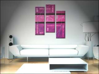 Modern Pink Gemälde  Acrylbild  Leinwand  abstrakt  Unikat  Bild 