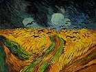 Van Gogh Wheat Field With Crows Oil Painti