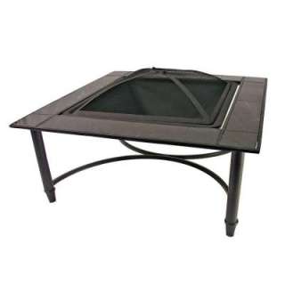 Catalina Creations 34 in. Marble Fire Pit Table AD586 at The Home 