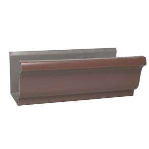   Home Products 10 ft. Aluminum Gutter 2400619120 at The Home Depot