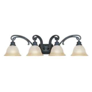   Monte Carlo 4 Light Natural Iron Wall Light HC0371 at The Home Depot