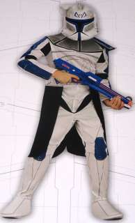 Original Clone Wars Clonetrooper Captain Rex Kostümset bestehend aus 