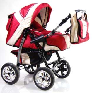 Kombi Kinderwagen/Kinderwagen Baby Lux + Babyschale  
