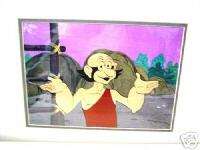 FOOZY(ALLEY OOP) FILMATION cel DOUBLE MATTED14X18 #3  