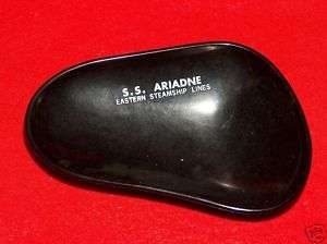 Vintage S.S. Ariadne Steamship Line ashtray  