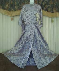1920s Asian Dynasty Silk Dress SZ 18 British Crown HK  
