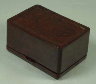um 1910seltene Bakelit Dose BOX Motiv Hase & Kinder  