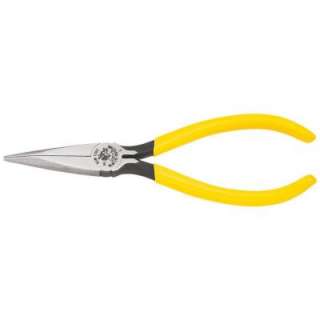 Klein Tools 6 In. Standard Long Nose Pliers D301 6 at The Home Depot 
