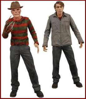   krueger and fred krueger from new movie 2010 figures stands about