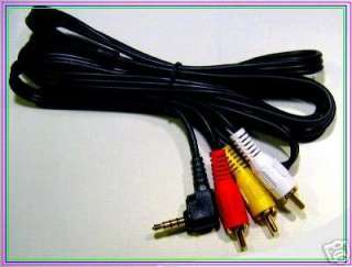 Audio/Video AV Cable FOR Canon XHA1, XHA1S, XHG1, XHG1S, HV10