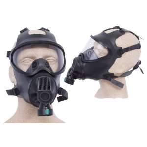 Belg. Gasmaske schwarz ohne Filter Maske ABC Ausrüstung  