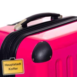 BOARDCASE Hartschalenkoffer in Magenta/Rosa/Pink Trolly Reisekoffer 