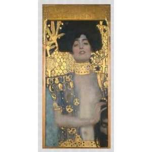 Bild mit Rahmen Gustav Klimt, Judith mit dem Haupt des Holofernes 