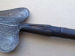 CONGO old african spear ancien lance dafrique LOKELE afrika kongo 
