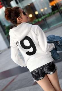 Korea Women COCO Hoodie Sweatshirt Tracksuits Outerwear  