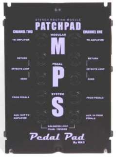 Pedal Pad MPS XL Pedal Board w Power Pad 2 II Plus 2010  