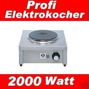 Gastro Elektro Kochplatte Einfach Elektro Kocher NEU  